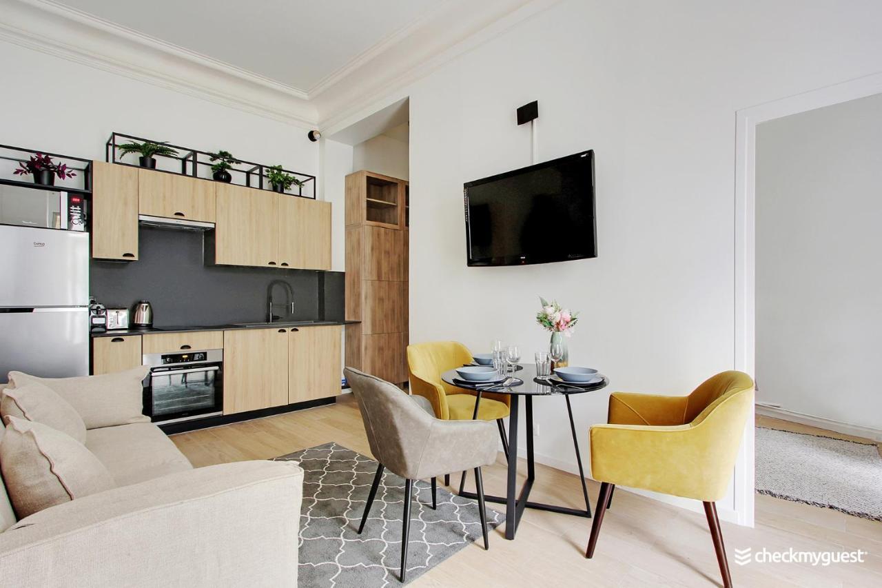 Modern Apartment - 1Br-4P - Le Marais Париж Экстерьер фото